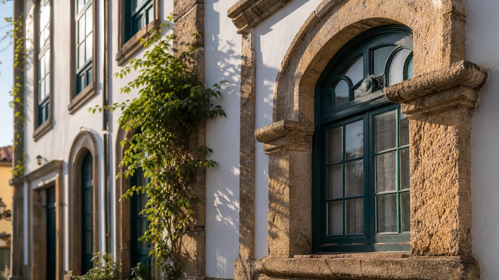 Detalhe de arquitetura e textura historica no Espirito Santo para turismo cultural